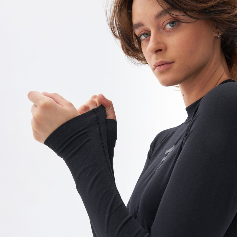 Koszulka termoaktywna z długim rękawem damska Rebelhorn Freeze 2 Black 11 278064_ZAL692098.jpg