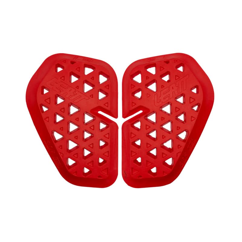 OCHRANIACZ BIODER LEATT INSERTS 3DF LEVEL 2 PAIR RED OS 1