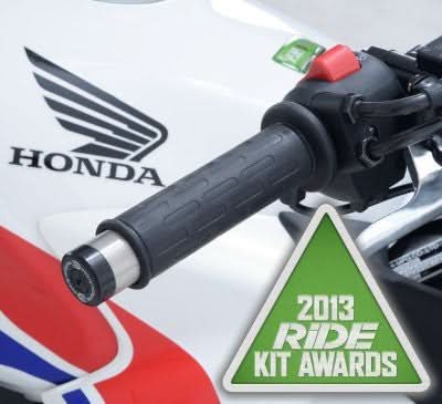 PODGRZEWANE MANETKI RG RACING MOTOCYKLOWE, 22MM CARBON 1