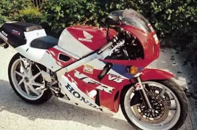 CRASHPADY CLASSIC RG RACING HONDA VFR400R (NC30) BLACK 1