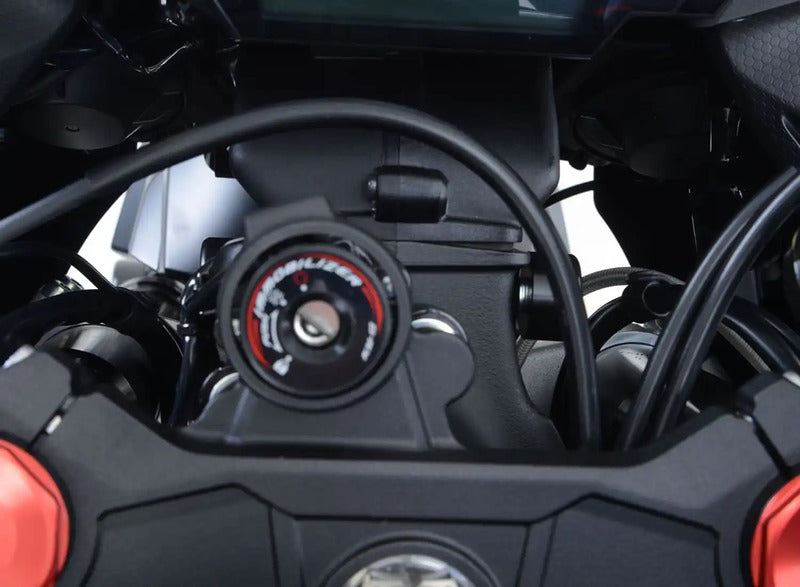 ODBOJNIKI KIEROWNICY RG RACING KAWASAKI ZX-10R 16-/ZX-10RR 21- WHITE 5