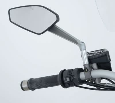 PRZEDŁUŻENIE LUSTERKA RG RACING DUCATI DIAVEL / DIAVEL STRADA / RIEJU RS3 125 BLACK 1