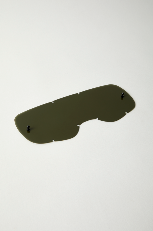 SZYBA DO GOGLI FOX MX20 AIRSPACE/MAIN DARK GREY 1