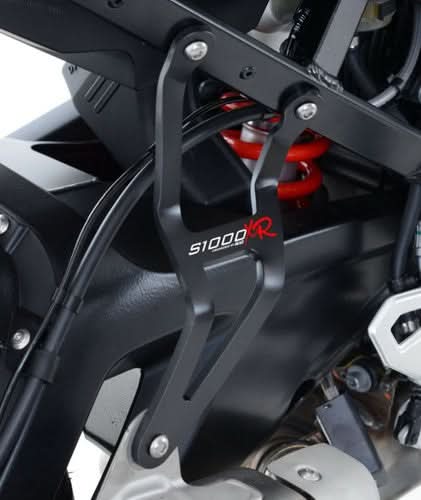 MOCOWANIE WYDECHU + ZAŚLEPKA PODNÓŻKA RG RACING BMW S1000XR BLACK 1