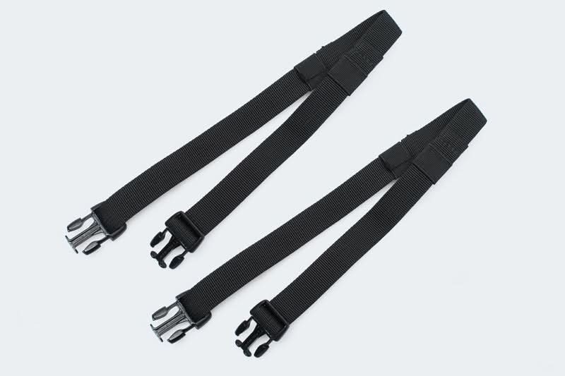 ZESTAW PASKÓW MOCUJĄCYCH SW-MOTECH UNIWERSALNE 2 SZT. BLACK 1