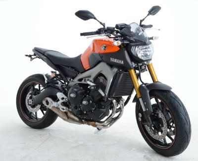 CRASHPADY AERO RG RACING YAMAHA MT-09/MT-09 SP 18-/MT-09 TRACER/TRACER 900 GT BLACK 9