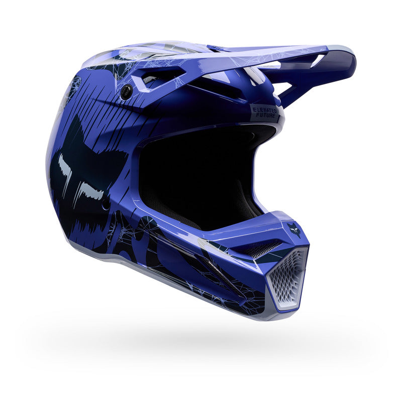 Kask motocyklowy Junior FOX V1 Diffuse Se Purple Dove 3 350169_ZAL884464.jpg