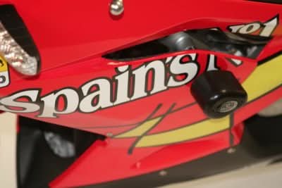 CRASHPADY AERO RG RACING APRILIA RS125 1999-2012 BLACK 1