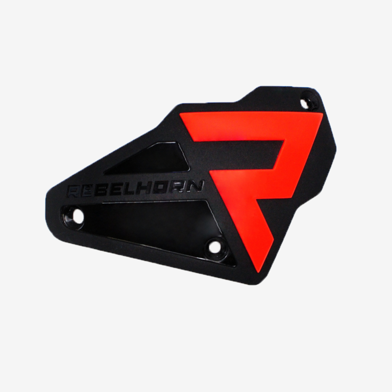 SLIDERY RAMION REBELHORN (NA ŚRUBY) BLACK/FLO RED 3