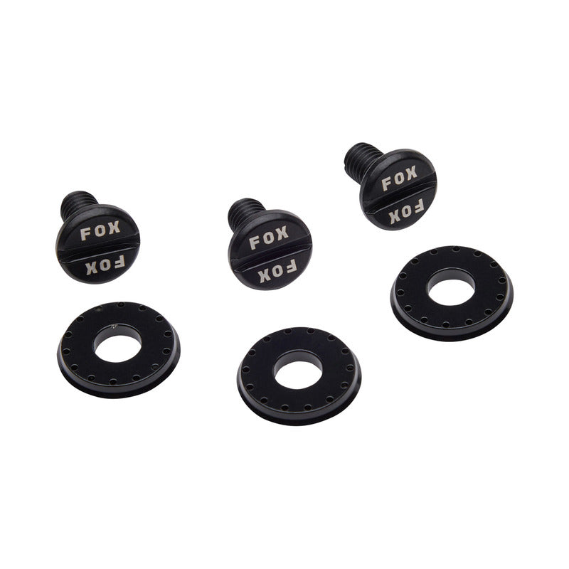 ZSTAW ŚRUB DO KASKU FOX 24 V3 RS SCREW KIT BLACK OS 1