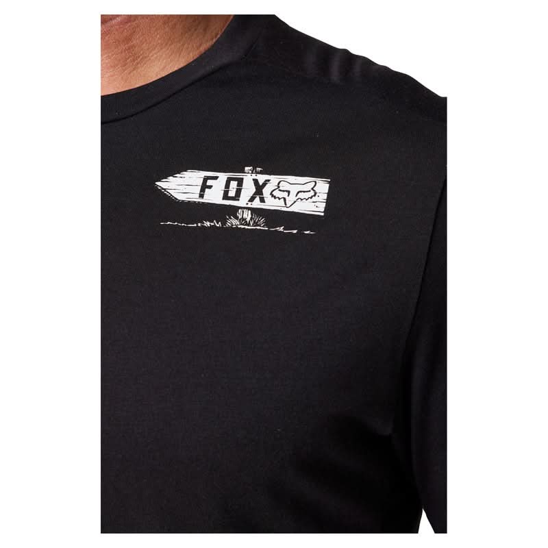 Koszulka Rowerowa z Długim Rękawem Fox Ranger Dr Black 5 261197_ZAL541636.jpg