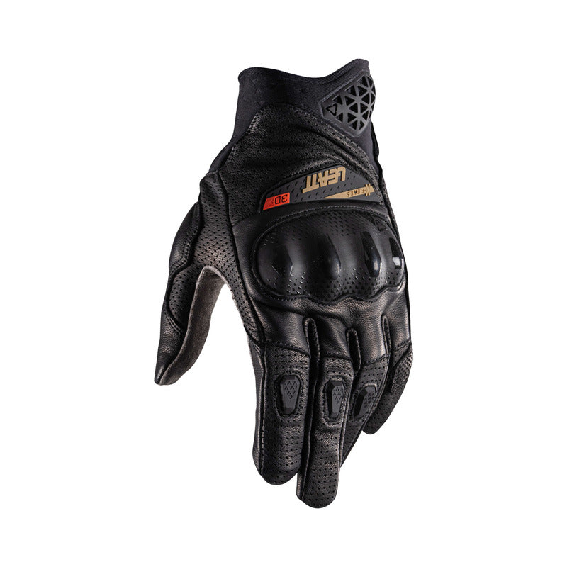 RĘKAWICE MOTOCYKLOWE LEATT ADV X-FLOW 8.5 STEALTH SHORT BLACK GREY XL 3
