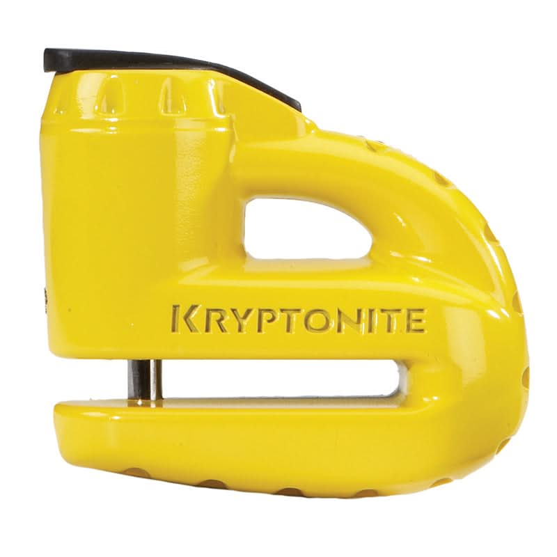 BLOKADA TARCZY HAMULCOWEJ KRYPTONITE KEEPER 5-S2 DISC LOCK MATTE YELLOW 1