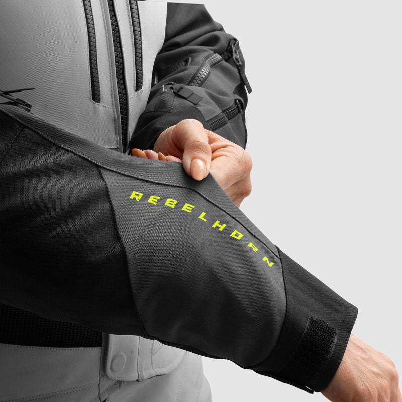 Kurtka motocyklowa tekstylna damska Rebelhorn Hardy 3.0 Black Light Grey Fluo Yellow 32 334871_ZAL814446.jpg