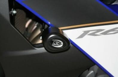 CRASHPADY AERO GÓRNE RG RACING YAMAHA YZF-R6 06- 16 BLACK 5