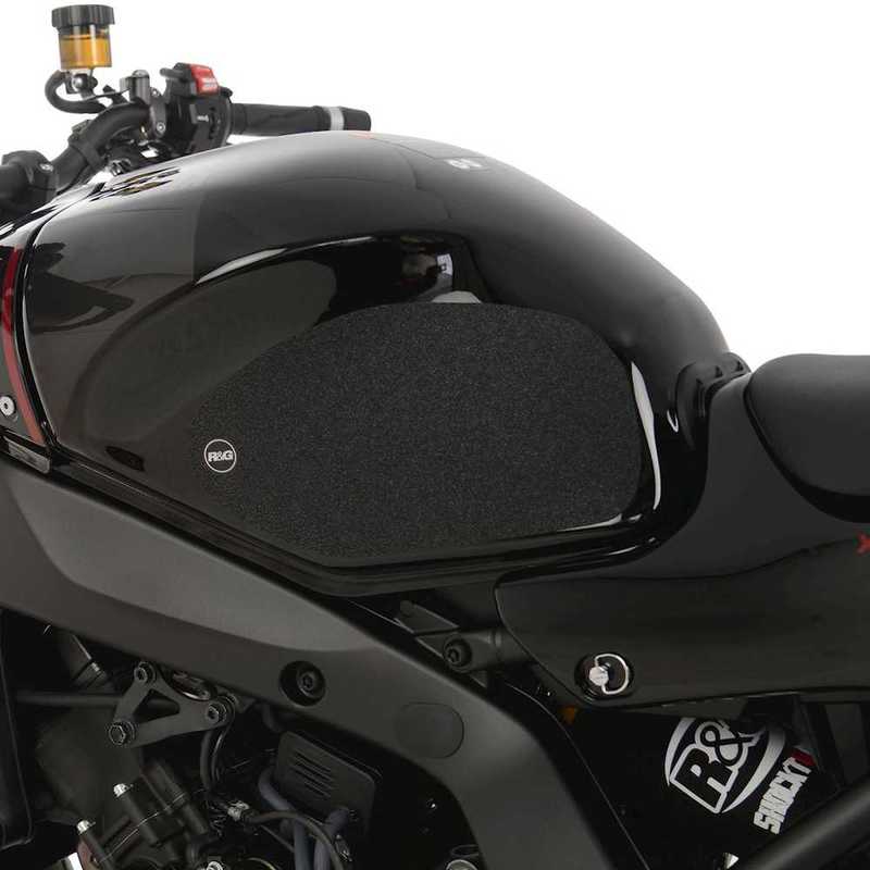 NAKLEJKA NA BAK TANKPAD ANTYPOŚLIZGOWY 2 CZĘŚCI RG RACING YAMAHA XSR900 22- BLACK 1