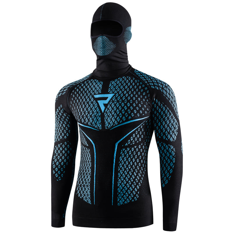 Koszulka termoaktywna z kominiarką Rebelhorn Therm 2 Black Blue 1 225786_ZAL418787.jpg