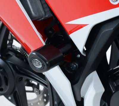CRASHPADY AERO RG RACING HONDA CBR300R BLACK 9