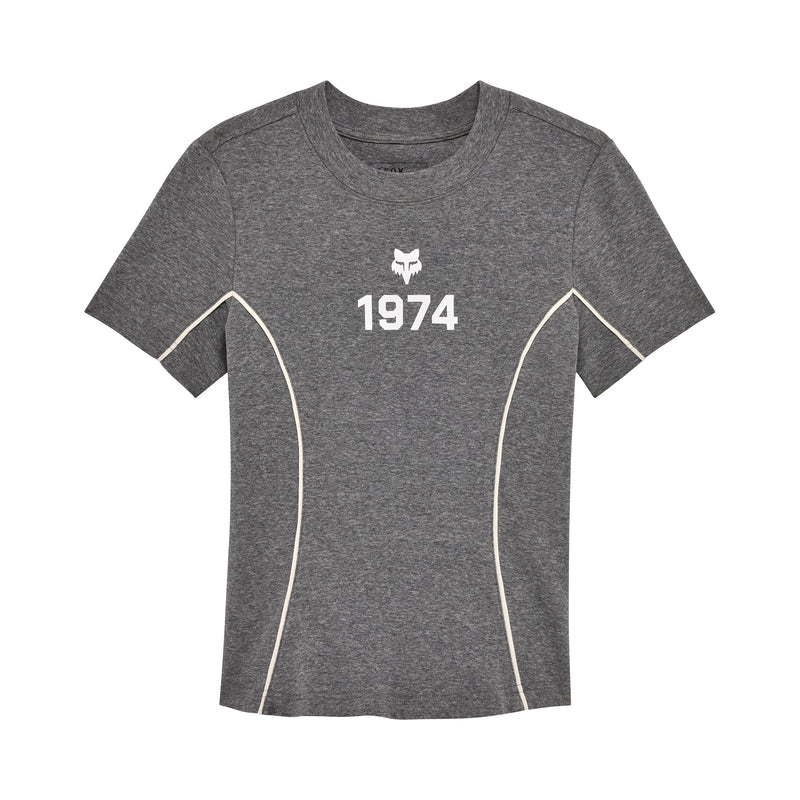 T-Shirt Damski FOX Moto-X Fitted Heather Graphite 1 339635_ZAL816694.jpg