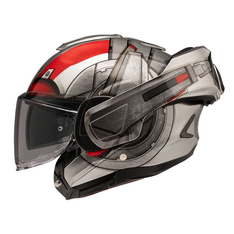 Kask motocyklowy HJC F100 Ant-Man Marvel Silver Red 7 354945_ZAL828943.jpg