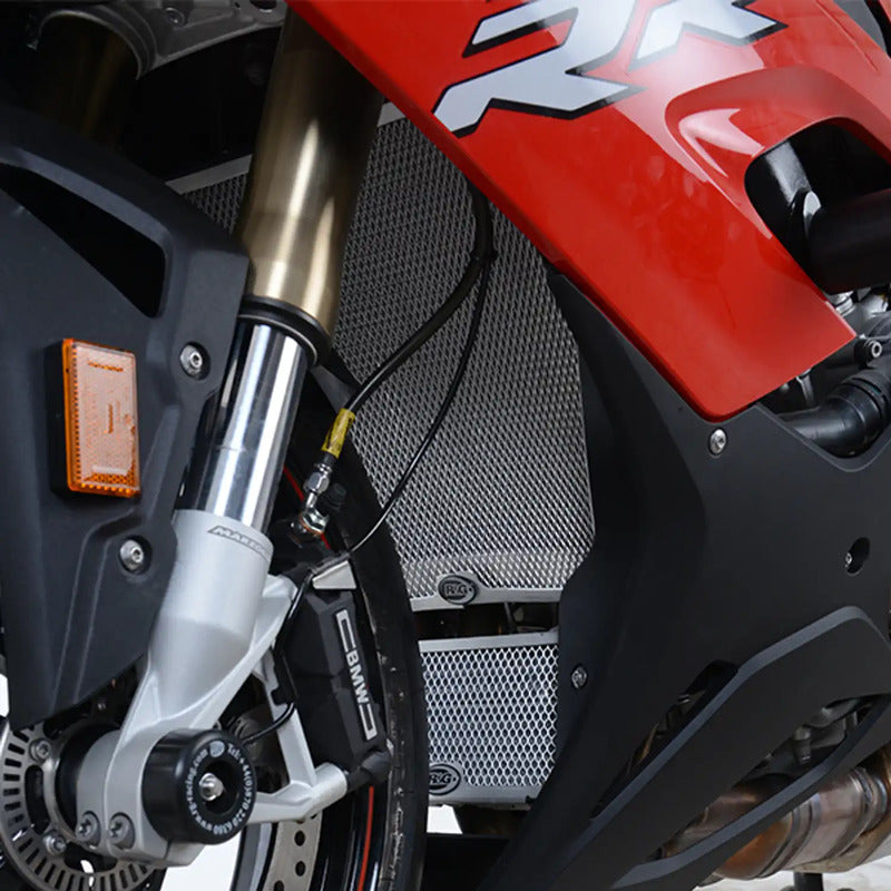 OSŁONA CHŁODNICY OLEJU RG RACING BMW S1000RR 19- RED 2
