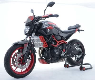 CRASHPADY AERO RG RACING YAMAHA MT-07 MOTOCAGE BLACK 15