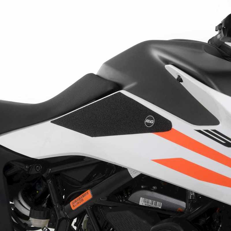 NAKLEJKA NA BAK TANKPAD ANTYPOŚLIZGOWY 2 CZĘŚCI RG RACING KTM 390 ADVENTURE 20 BLACK 1