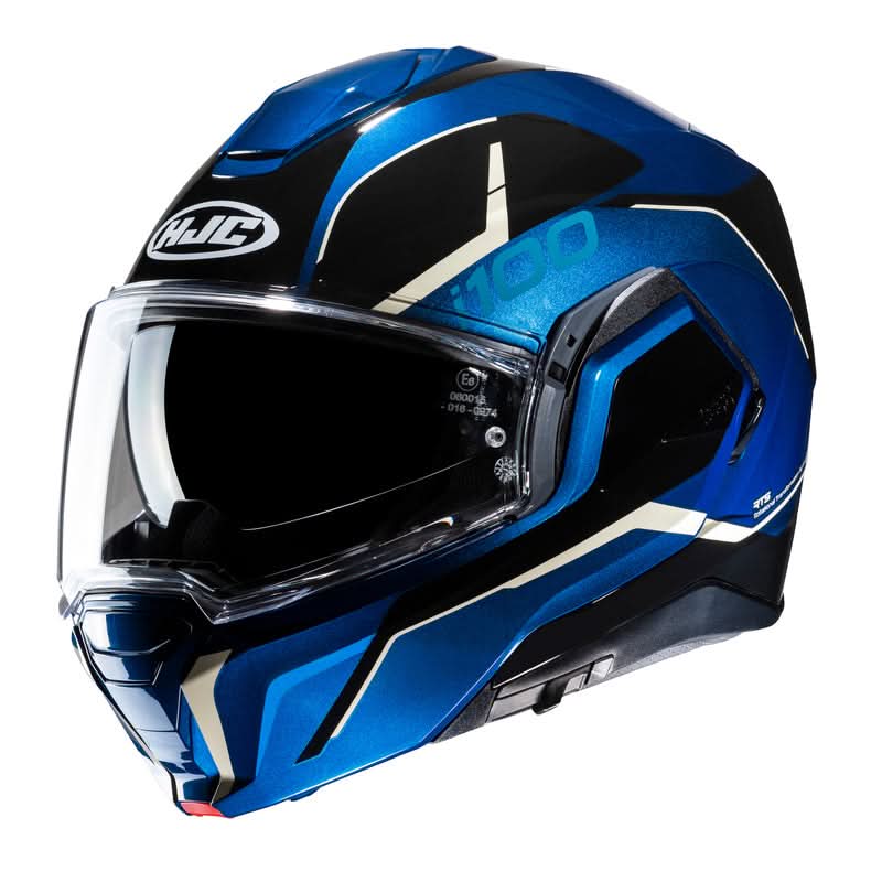 Kask motocyklowy HJC I100 Lorix Black Blue 1 303158_ZAL663617.jpg