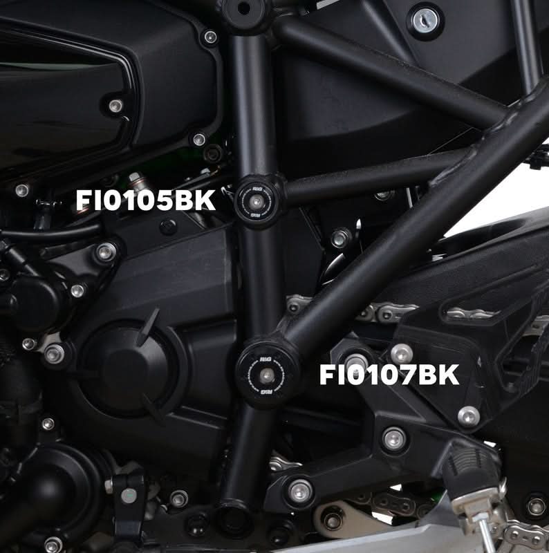 ZAŚLEPKA RAMY RG RACING LEWA DOLNA KAWASAKI H2/H2R/H2 SX 1