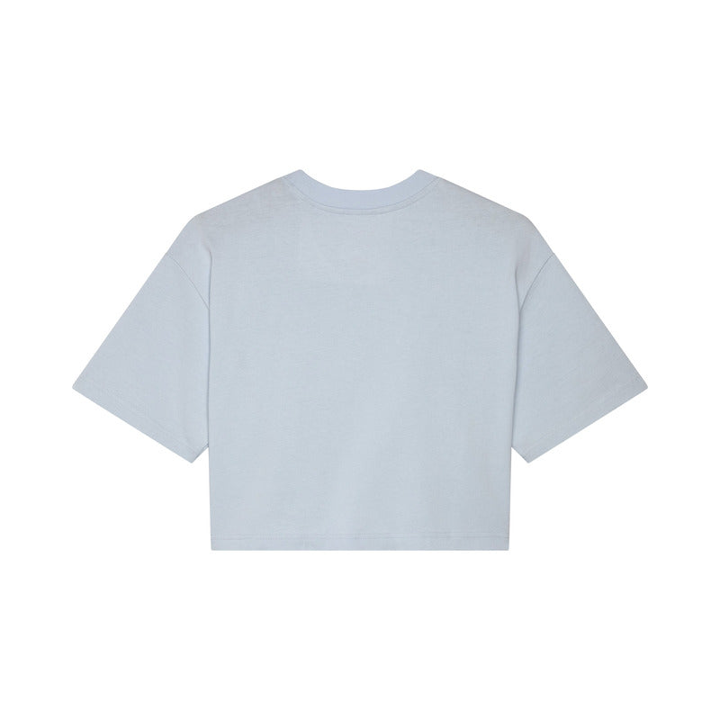 T-Shirt Damski FOX Wordmark Os Crop Pale Blue 3 327974_ZAL767308.jpg