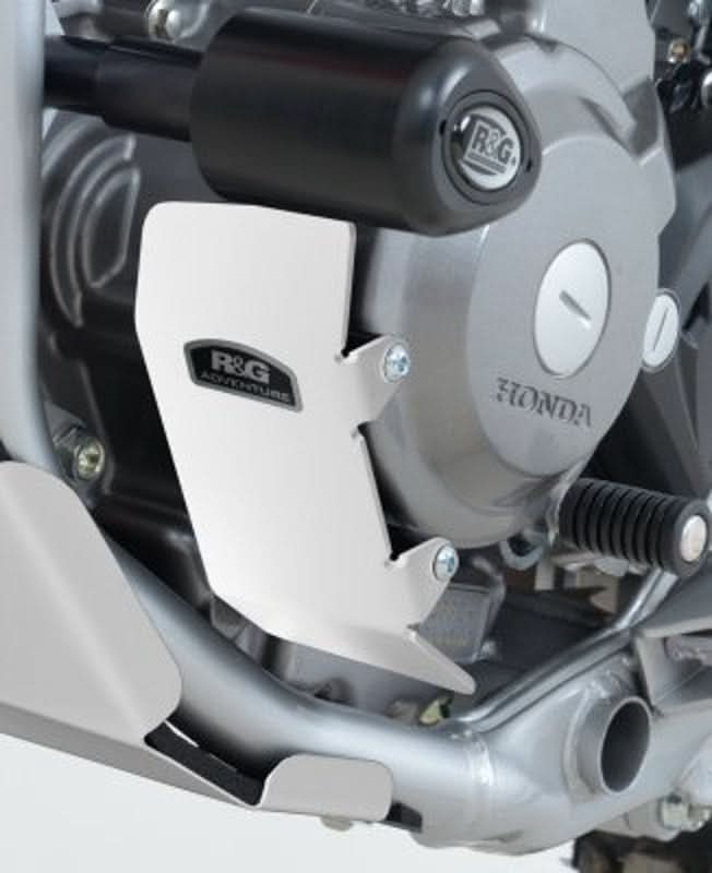 OSŁONA SILNIKA RG RACING HONDA CRF250M 13-, LEWA STRONA ALUMINIUM BLACK 1