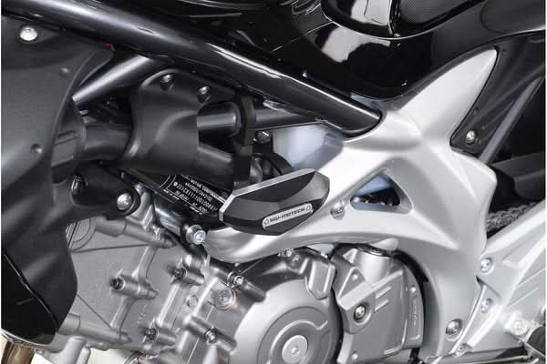CRASHPADY SW-MOTECH SUZUKI SFV650 GLADIUS (09-16) / SV650 (15-) BLACK 1