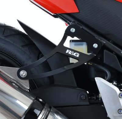 MOCOWANIE WYDECHU RG RACING HONDA CBR300R BLACK 3