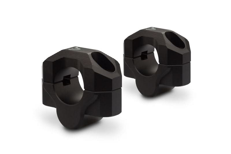 ZESTAW PODWYŻSZAJĄCY KIEROWNICĘ SW-MOTECH 28MM PODWYŻSZENIE 20MM BLACK 1