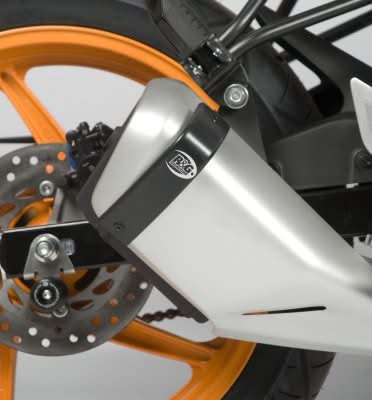 OSŁONA TŁUMIKA RG RACING GSX-R600 L1, CBR1000RR (08-) BLACK 3