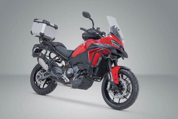 ZESTAW KUFRA CENTRALNEGO TRAX ADV SW-MOTECH DUCATI MULTISTRADA V2 / V2 S (24-) SILVER 3