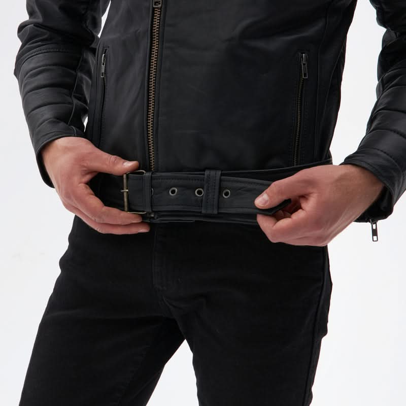 Kurtka Motocyklowa Skórzana Ozone Ramones Modern Matt Black 24 256880_ZAL679991.jpg