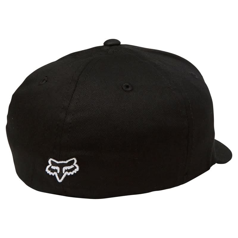 Czapka z Daszkiem Fox Junior Flex 45 Flexfit Black/White 2 170126_ZAL406740.jpg