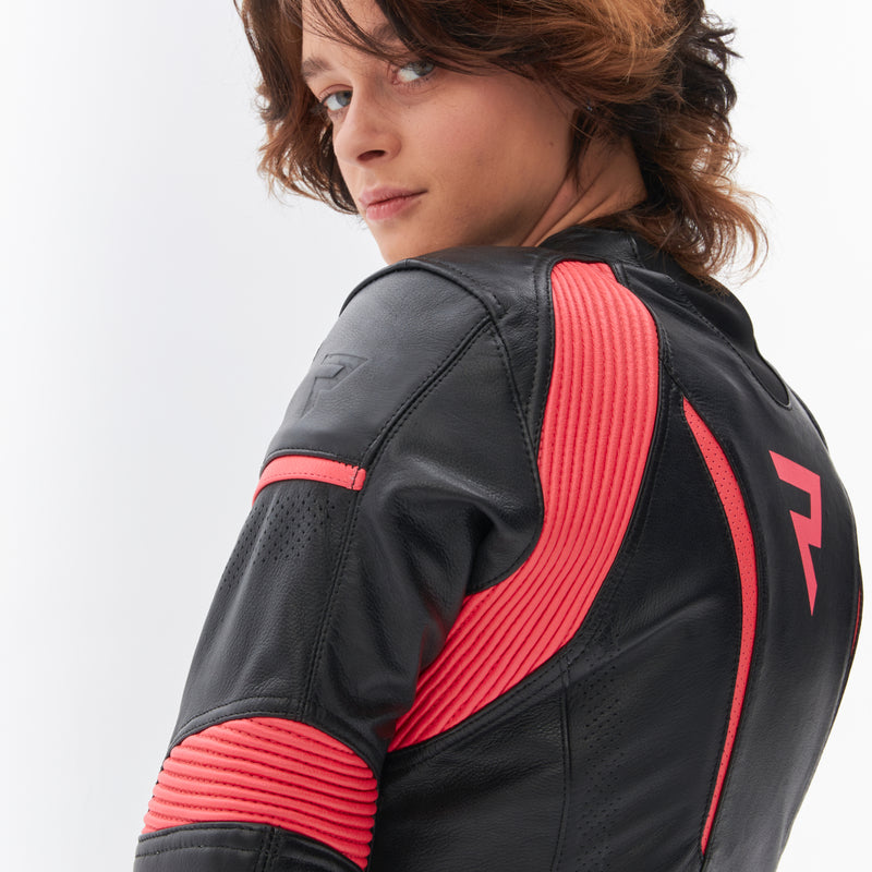 Kurtka motocyklowa skórzana damska Rebelhorn Rebel Pink Black 22 290230_ZAL676423.jpg