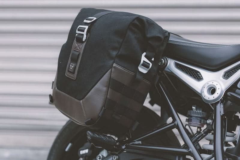 ZESTAW SAKW I STELAŻY LEGEND GEAR SW-MOTECH BMW R NINET (14-) PURE/URBAN G/S (16-) BROWN 3