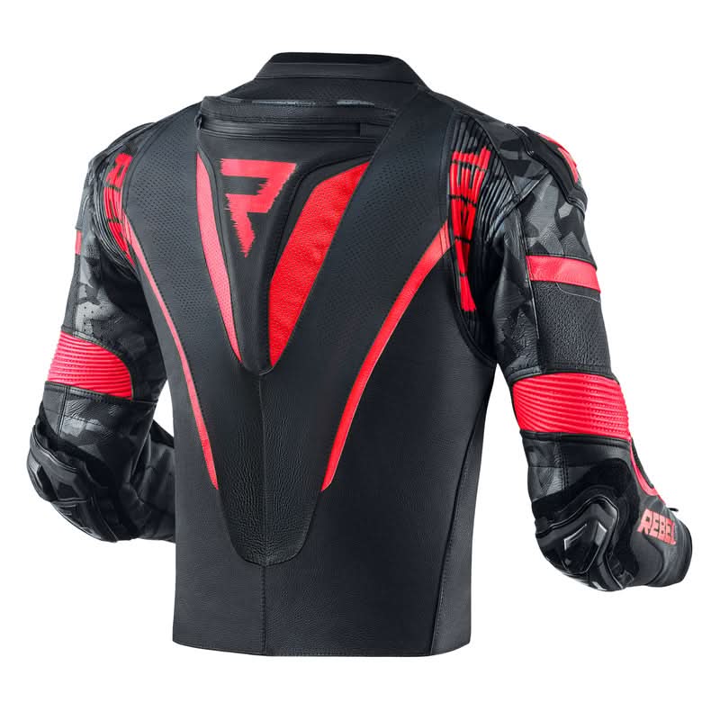 Kurtka Skórzana Rebelhorn Rebel Black/Flo Red 3 193659_ZAL388609.jpg