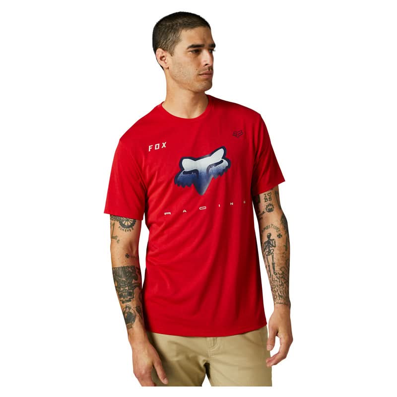 T-Shirt Fox Rkane Head Tech Flame Red 1 230511_ZAL451454.jpg