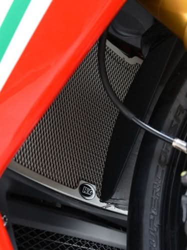OSŁONA CHŁODNICY RG RACING MV AGUSTA F4RR/F4RC TITANIUM 1