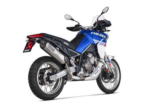 OCHRONA WYDECHU AKRAPOVIC SLIP ON SW-MOTECH SILVER APRILIA TUAREG 660 (22-) SILVER 5