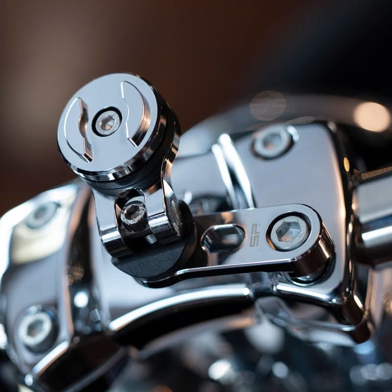 Uchwyt Motocyklowy Na Telefo Na Śrubę W Kierownicy SP Connect Spc+ Bar Clamp Moto Mount Pro Chro 3 218325_ZAL750178.jpg