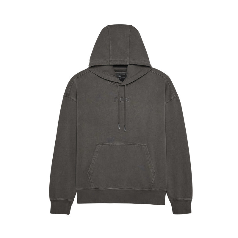 Bluza z kapturem FOX Wordmark Oversized Fleece Po Pewter 9 311558_ZAL719641.jpg