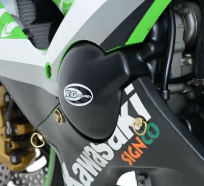 OSŁONA SILNIKA RG RACING KAWASAKI ZX6-R 05-06, LEWA STRONA OSŁONA GENERATORA BLACK 5