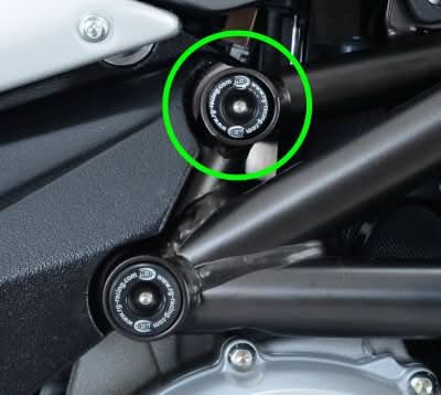 ZAŚLEPKA RAMY RG RACING MV AGUSTA F3 675/800, RIVALE 800, DRAGSTER 800, F4 1000R 10-, F4 5