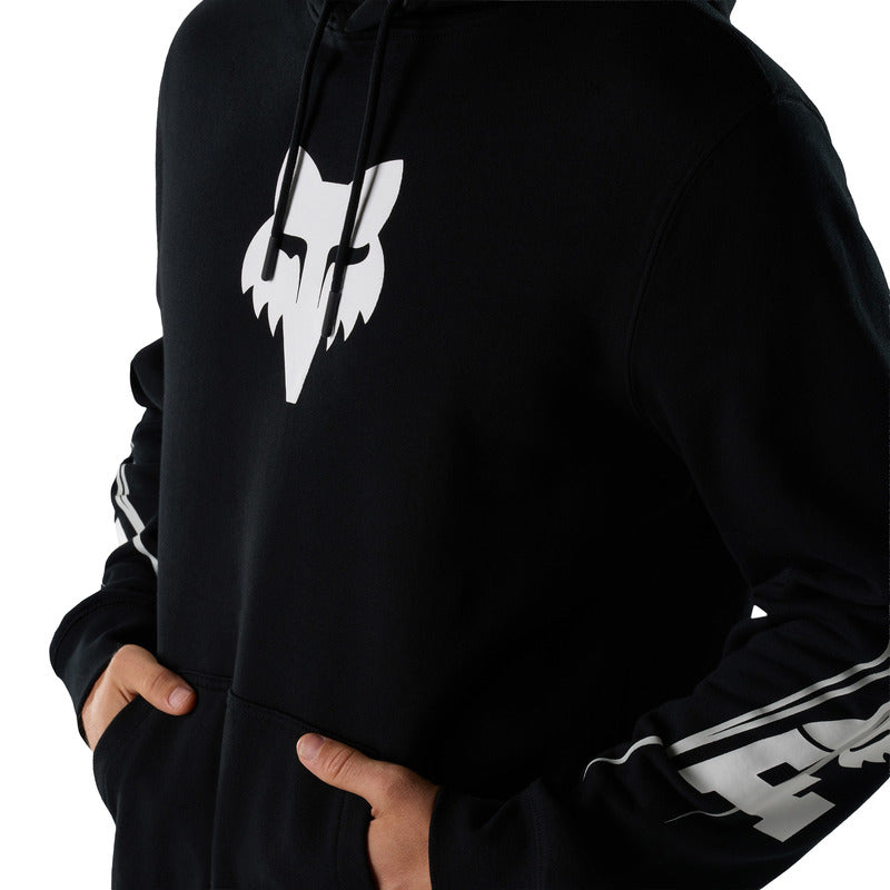 Bluza z kapturem FOX Apex Fleece Po Black 11 360050_ZAL918445.jpg
