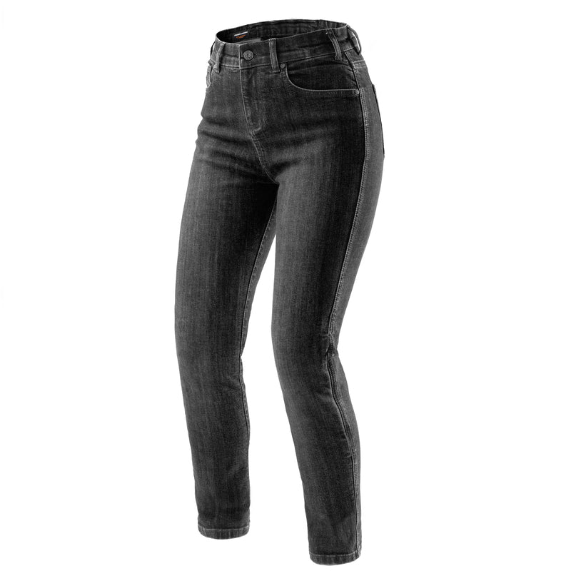 Jeansy motocyklowe damskie Rebelhorn Classic Washed Black Monolayer 2 348294_ZAL850832.jpg